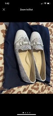 Geox Wiman Shes Ballet Pisos Talla 9 Cuero Foto 1 de 4