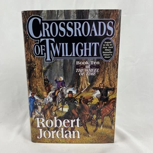 Crossroads Of Twilight By Robert Jordan-Hardcover 1st Edition/1st Print-Book 10 - Picture 1 of 6
