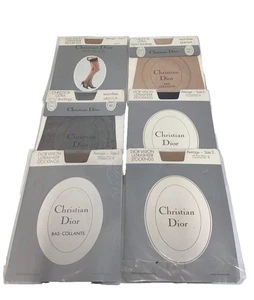 Christian Dior Stockings Set 6x Various Colours and Styles - Picture 1 of 4