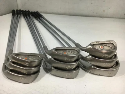 Ping EYE2 Stainless Iron Set 2-9,P RH Original Steel UNI Flex Orange Dot - Image 1 of 4