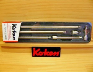 Koken Extension bar set Offset head PK2763/61/4sq 6.35mm ABS Resin Tray 6ps - Picture 1 of 4