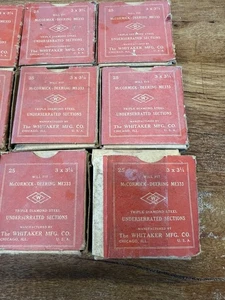 One Box of 25 Sickle Sections McCormick-Deering ME333 - Picture 1 of 2
