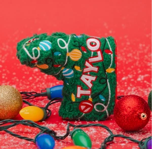 [TaylorMade] 2024 Trim The Tree Holiday Blade Headcover - Picture 1 of 6
