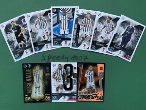 Topps Match Attax Champions League 22/23 EXTRA all 9 Juventus Pogba Complete - Picture 1 of 1
