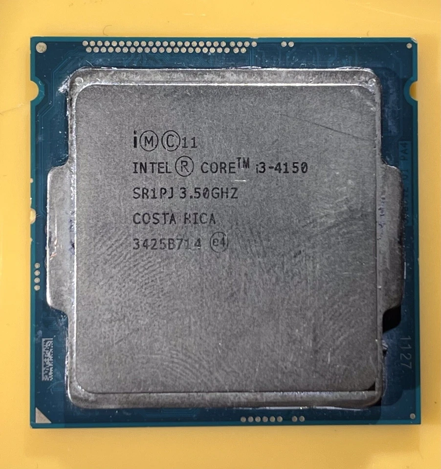 USED - Intel Core I3-4150 3.50 GHz SR1P3 Dual-Core Processor - CPU only - Image 1 of 1
