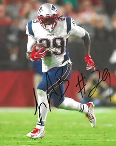LeGarrette Blount signed New England Patriots 8x10 photo Proof COA autographed - Picture 1 of 2