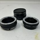 Contax Extension Tubes, full set - 13mm, 20mm, 27mm With Yashica Hard Case