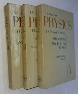 PHYSICS GENERAL COURSE 3 VOLUMI - SAVELYEV - MIR PUBLISHERS - 1980 - Picture 1 of 3