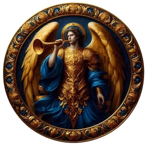 Calcomanía Gabriel Arcángel - Arcángel de Mensajes - Calcomanía 3" Cristianismo Religión - Imagen 1 de 1