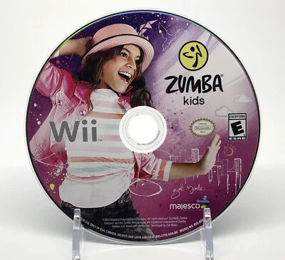 Zumba Kids - Nintendo Wii - Ejercicio de baile - Solo disco - Probado funcionando Foto 1 de 2