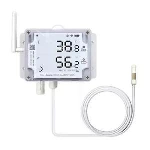 UbiBot GS1-AETH1RS Temperature Humidity Sensor Monitor Data Logger TH30S-B Probe - Picture 1 of 12