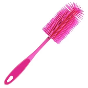 Kochblume Spülbürste pink Reinigungsbürste Küchenbürste Bürste Silikon - Bild 1 von 1