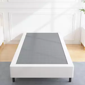 Box Springs Twin 9 Inch, Heavy Duty Metal Frame Mattress Foundation with Easy Cl - Picture 1 of 9