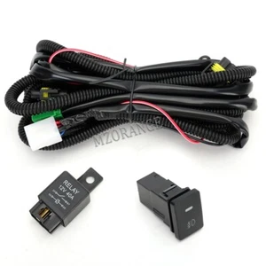 H11 Fog Light Lamp Wiring Kit For Ford Toyota Nissan Infinite Mitsubishi Lexus - Picture 1 of 12