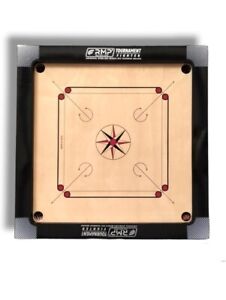 Champion Carrom Board 36 inch Full Size Adults Carrom Board Glossy Coins Striker