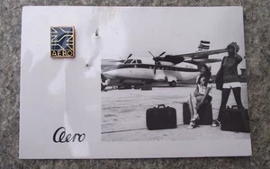 1973 Aero Let 410 Turbolet Civil Passenger Transport Aircraft Photo & Pin Badge - Picture 1 of 4