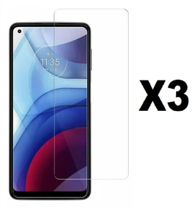 3er Pack Anti Scratch Hartglas, Blasenfrei für Motorola Moto G Power 2021 - Bild 1 von 1