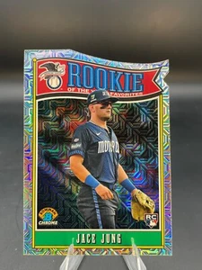 2025 Bowman JACE JUNG (RC) Rookie of the Year Favorites MOJO #ROY-8 TIGERS - Picture 1 of 5