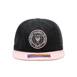 Gorra Inter Miami CF 'Swingman' Snapback de Fan Ink - Negra/Rosa MLS - Imagen 1 de 6