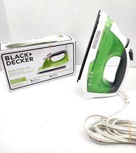 BLACK+DECKER Easy Steam Nonstick Iron Blue & White IR34V   - Picture 1 of 4