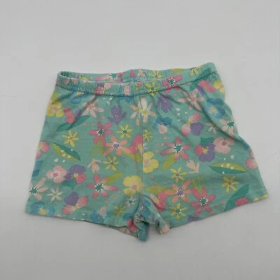 Garanimals Baby Girl Short Size 5T Green Floral …#18523 - Image 1 of 4