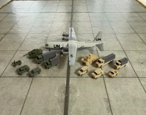 für Herpa Wings 1:500 12x Military vehicles Militär GSE / Airport Accessoires - Bild 1 von 5