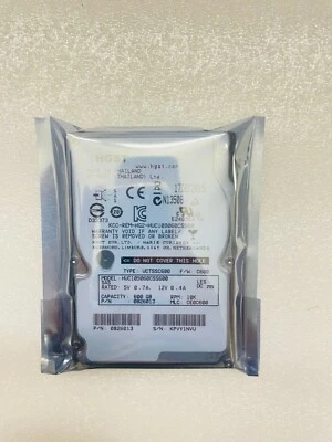 Neu  H.G.S.T HUC109060CSS600 C10K900 600GB 2.5" 10K RPM 64MB SAS Festplatten - Bild 1 von 4