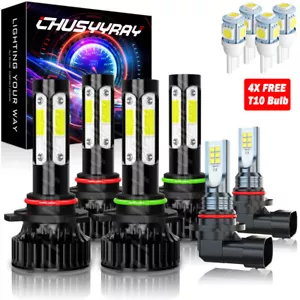 for Toyota Sienna 2006-2010 6000K 6X LED Headlight High&Low Fog Light Bulb Kit - Picture 1 of 16
