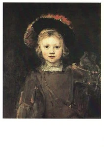 Rembrandt PORTRAIT of the ARTIST'S SON, TITUS POSTCARD - NEW & PERFECT - Picture 1 of 2