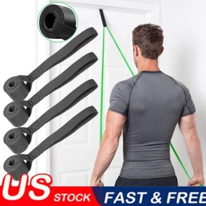 Yoga Over Door Anchor Fitness Resistance Bands Elastic Band Tube Home Exercise - Picture 1 of 12