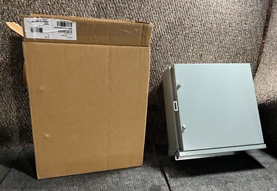 NVENT Hoffman Drip-Shield Hinged-Cover, Medium, NEMA Type 3R Gray - A16R166HCR