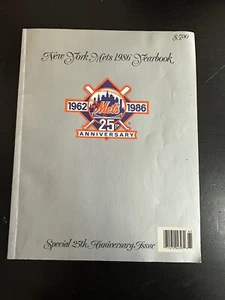 NY Mets vintage baseball 1986 yearbook - 25th Anniversary Ed. - Picture 1 of 1
