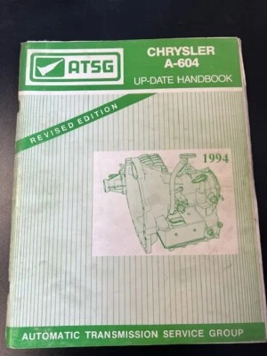 ATSG CHRYSLER A-604 Manual Actualizado Edición Revisada - Imagen 1 de 2