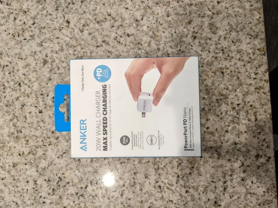 Anker Powerport PD Nano 20w Usb-c Wall Charger White