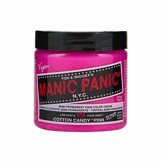 Manic Panic Semi Permanent Hair Dye - Cotton Candy Pink 118ml