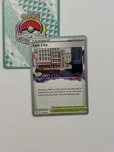 Lost City 161/196 2023 Pokemon World Championships Variant Lost Origin E - Picture 1 of 2