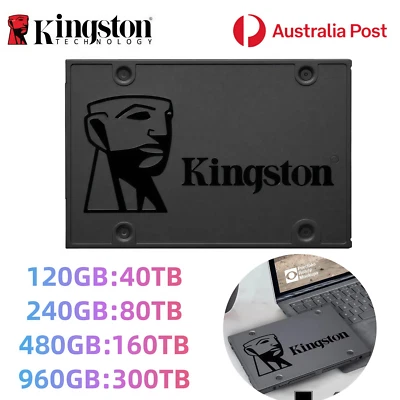 KINGSTON SSD Internal Solid State Drive A400 960GB 480GB 240GB 120GB Laptop PC - Image 1 of 4