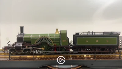 Rapido Trains UK 449366 Stirling Single 4-2-2 No.1 GNR Green Exclusive NRM DCC - Image 1 of 4