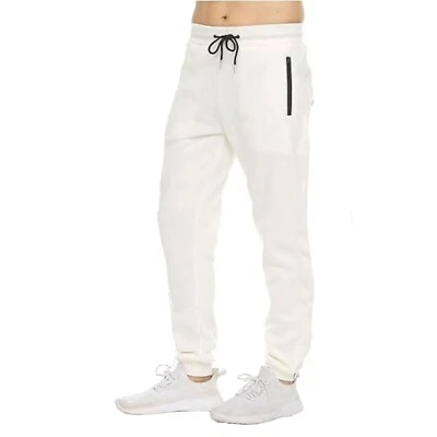 Mens Fleece Track Jogger Pants Sweatpants Running Active Sports Lounge Gym NEW - Image 1 of 3