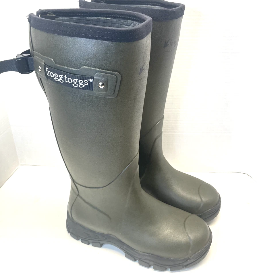 Bota de caza FROGG TOGGS para hombre talla 8 Ridge Buster impermeable protección serpiente Foto 1 de 4