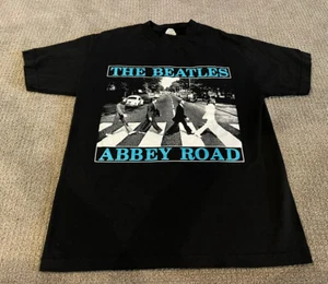 The Beatles Abbey Road Men's M Black T-Shirt Rock N Roll - Picture 1 of 4