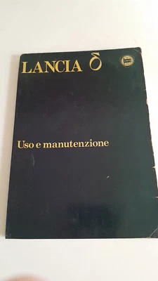 LIBRETTO USO MANUTENZIONE  LANCIA DELTA 1981 - Immagine 1 di 3