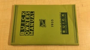 Buick Owners Manual 1935! - Picture 1 of 1