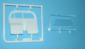 1/25 Scale Police Car Partition from 2021 Dodge Charger Pursuit - AMT Model Part - Picture 1 of 3