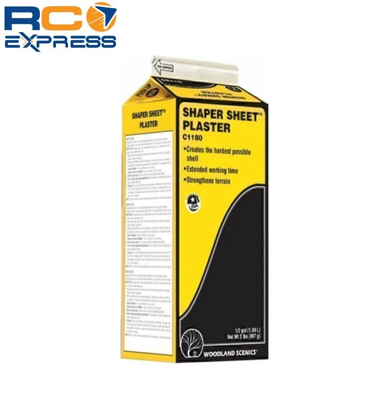 Woodland Scenics Shaper Sheet Plaster WOOC1180 - Image 1 of 1