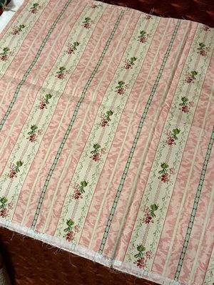 Ralph Lauren 1989 tela floral rosa lillia 11 piezas @ 1/2 yarda (18x54") cada una Foto 1 de 4