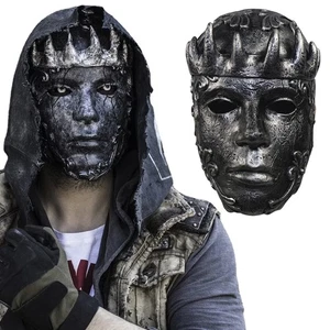 Maschera completa Halloween Re degli abissi horror carnevale festa-cosplay copricapo oggetti di scena - Foto 1 di 20