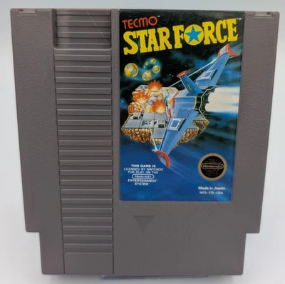 Star Force (Nintendo Entertainment System, 1987) - Authentic - Tested - Image 1 of 4