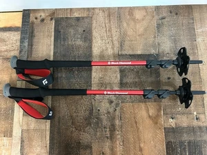 Bastoncini da trekking Black Diamond Trail Flicklock 100-140 cm set L & R rosso - Foto 1 di 21