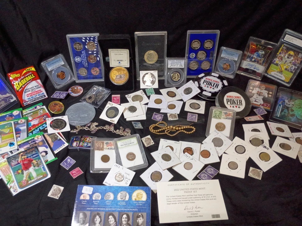 ✯ SILVER Proof & Uncirculated OLD U.S. Coin Lots ✯ Estate Sale Currency Bullion✯ - Image 1 of 4
